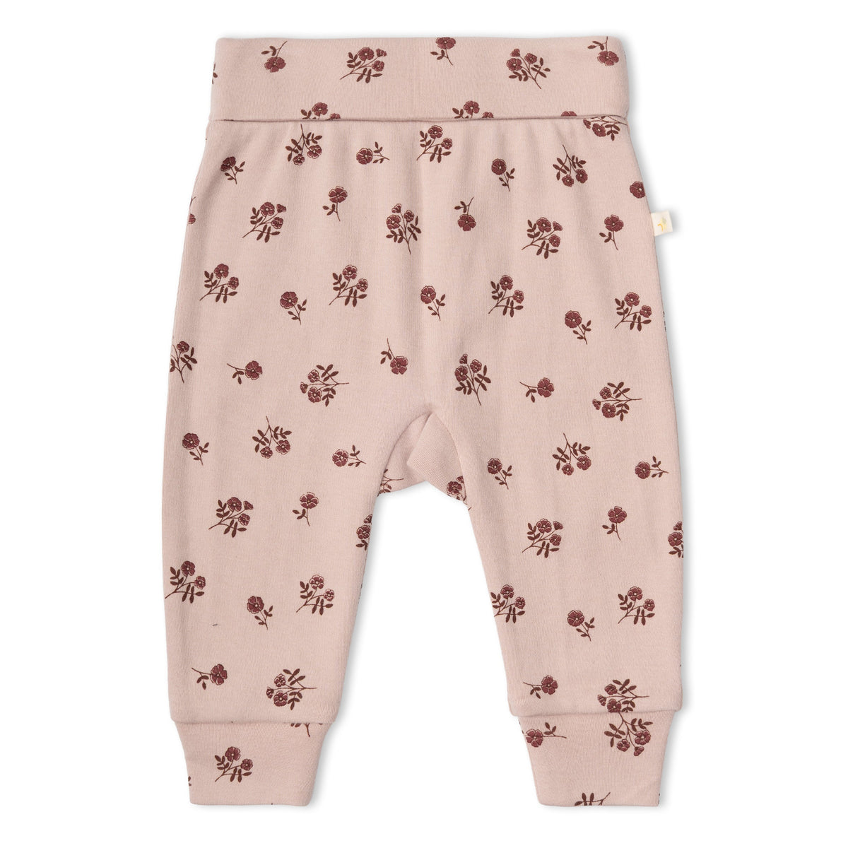 Organic Cotton Bodysuit & Pants Set - Rosebud