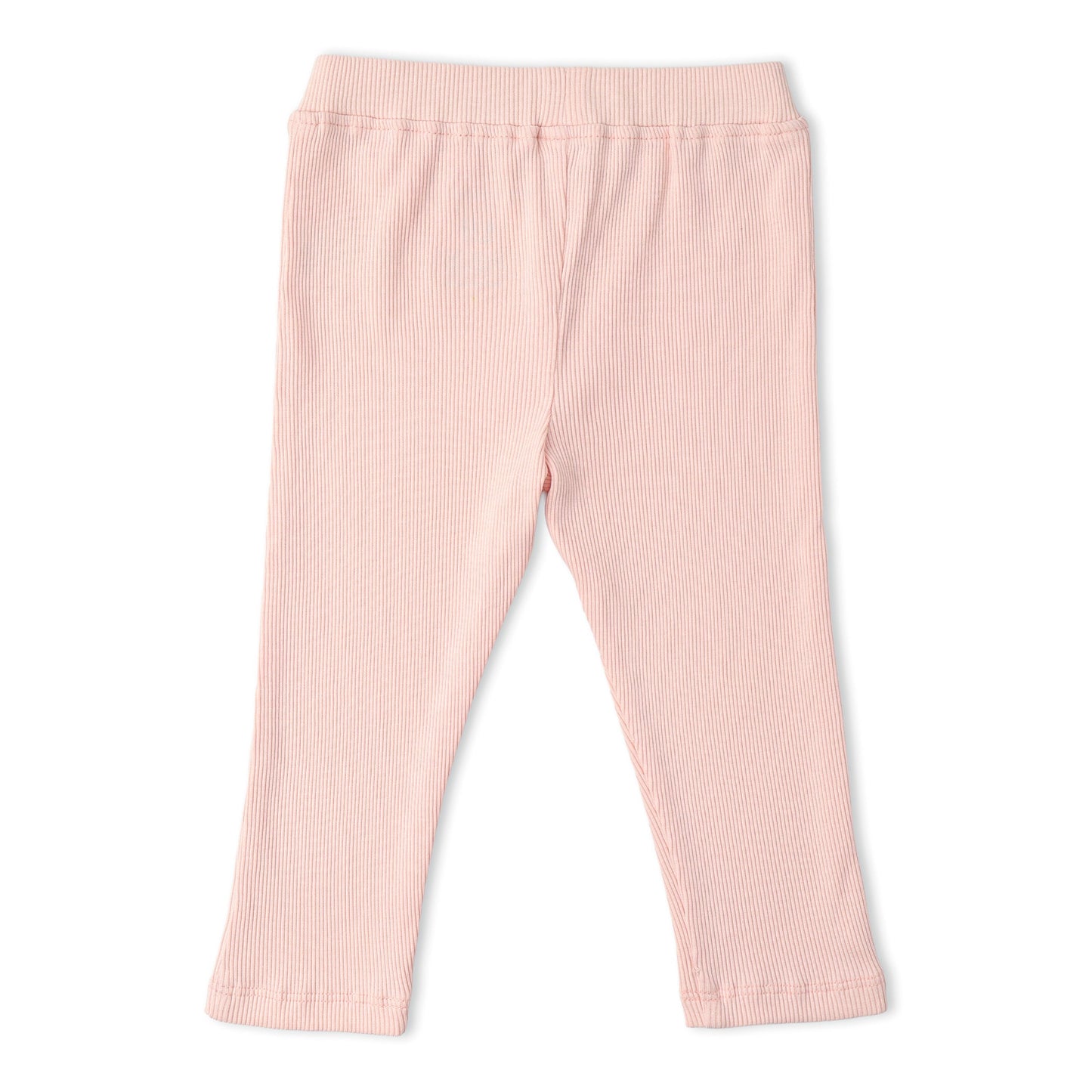 Organic Cotton Lace Collar Bodysuit & Leggings Set - Blush
