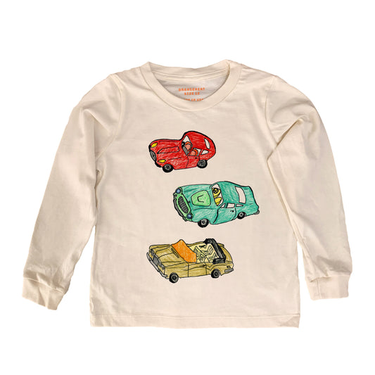 Short/Long-sleeved t-shirt- cars*