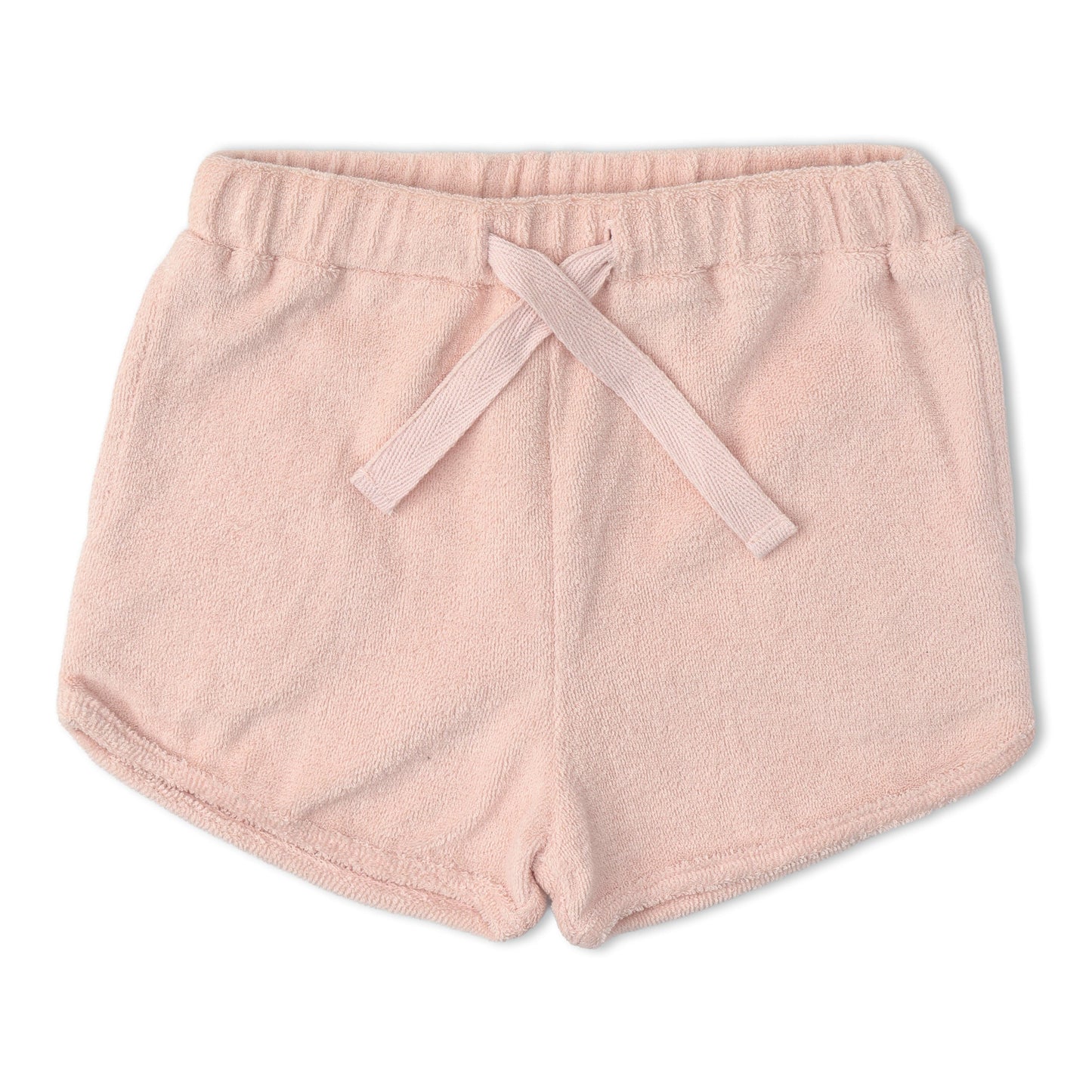Organic Cotton Terry Sleeveless Tee & Shorts Set - Blush