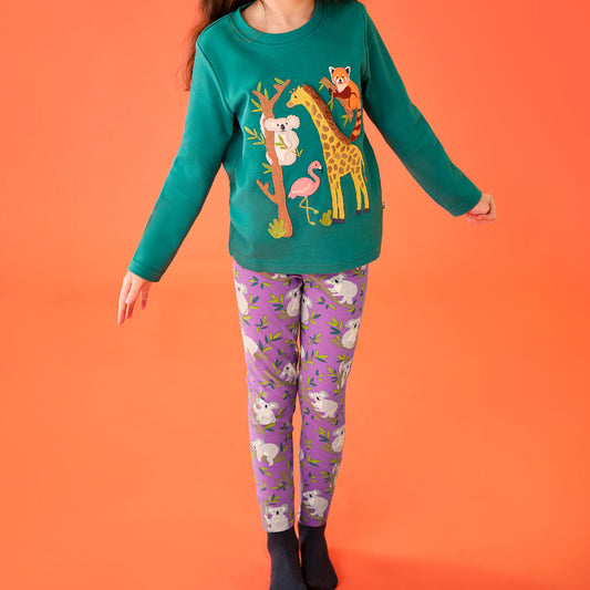 Frugi Organic Cotton Leggings - Koala Cuddles