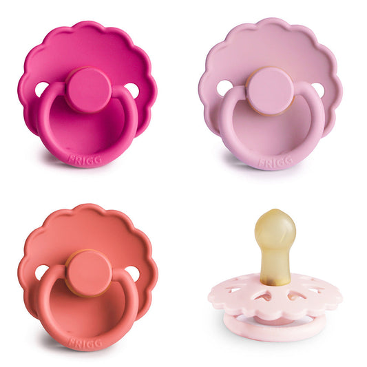 FRIGG Natural rubber pacifier 4-pack*