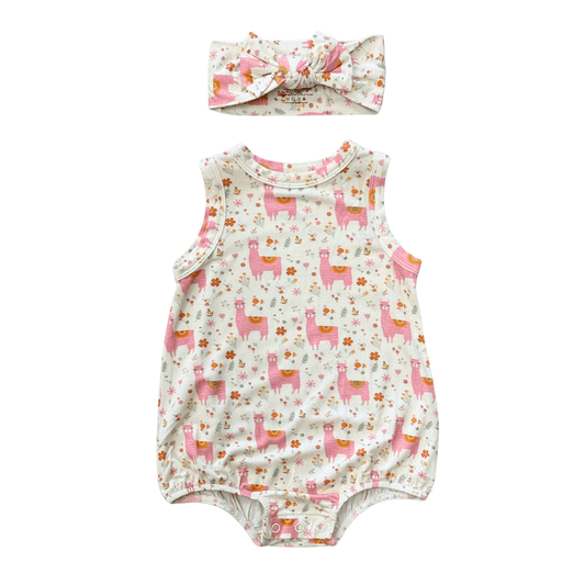 Bamboo Bubble Bodysuit Set - Baby Girl | babysprouts