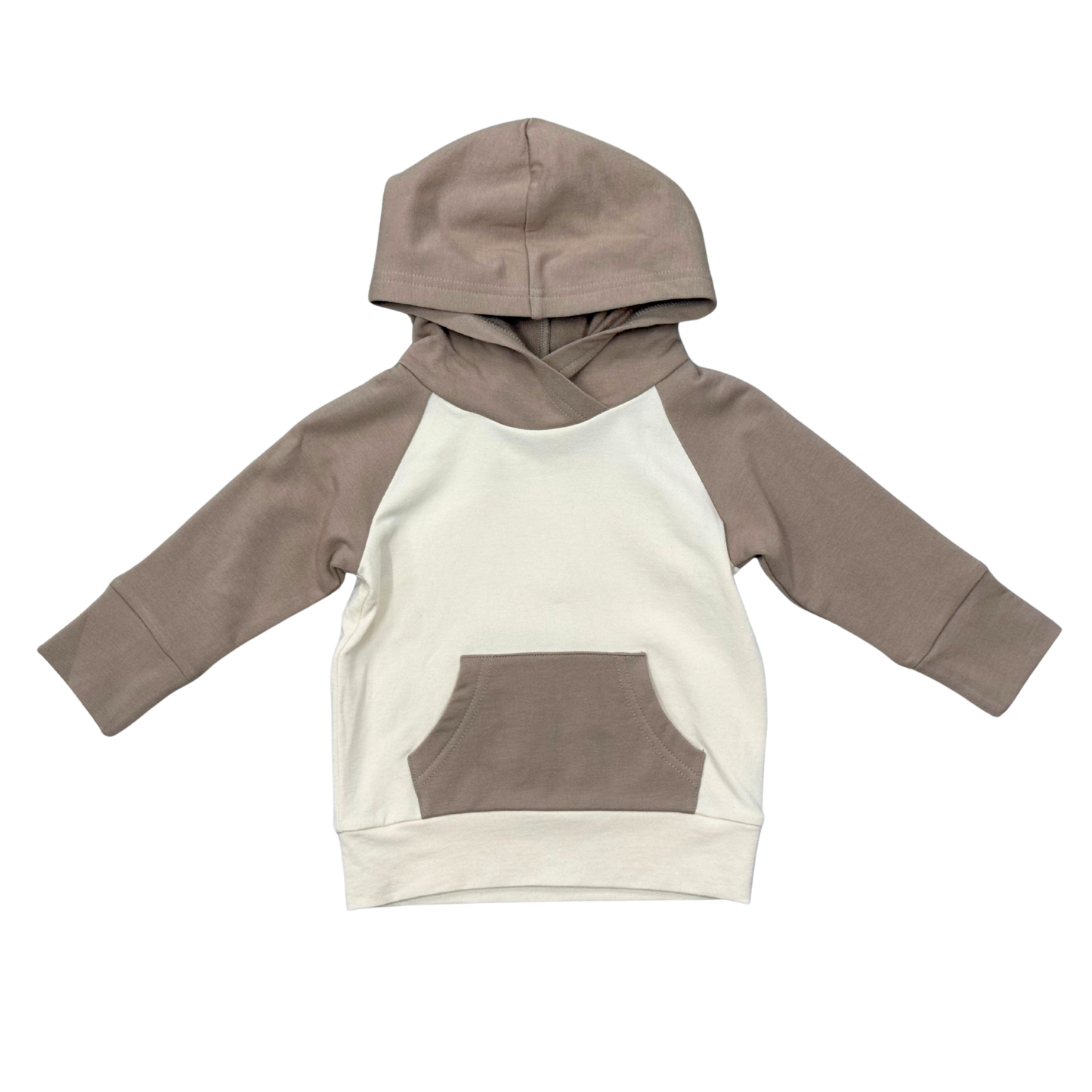 Bamboo Raglan Hoodie - Portabella