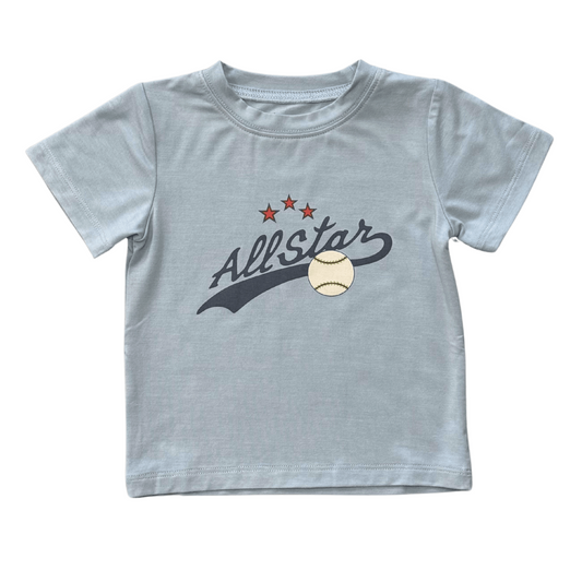 Boys Bamboo Viscose Short Sleeve Tee - Classic Kids Shirt | babysprouts