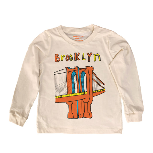 Orangeheat Organic Short/Long-Sleeved Kids' T-Shirt- Brooklyn Bridge