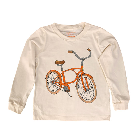 Orangeheat Organic Short/Long-Sleeved Kids' T-Shirt- Beach Cruiser