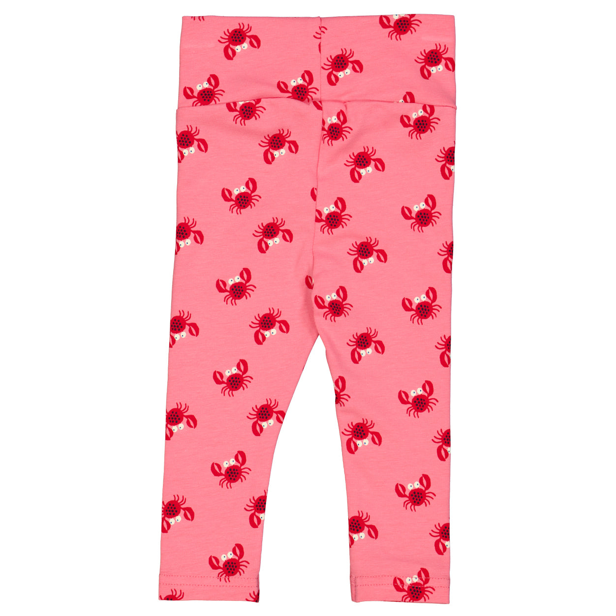 Fred's World organic Leggings- pink crab, back