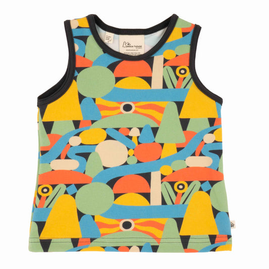 Peace House Studio Organic Toddler Tank Top- Prints by Wyatt Hersey