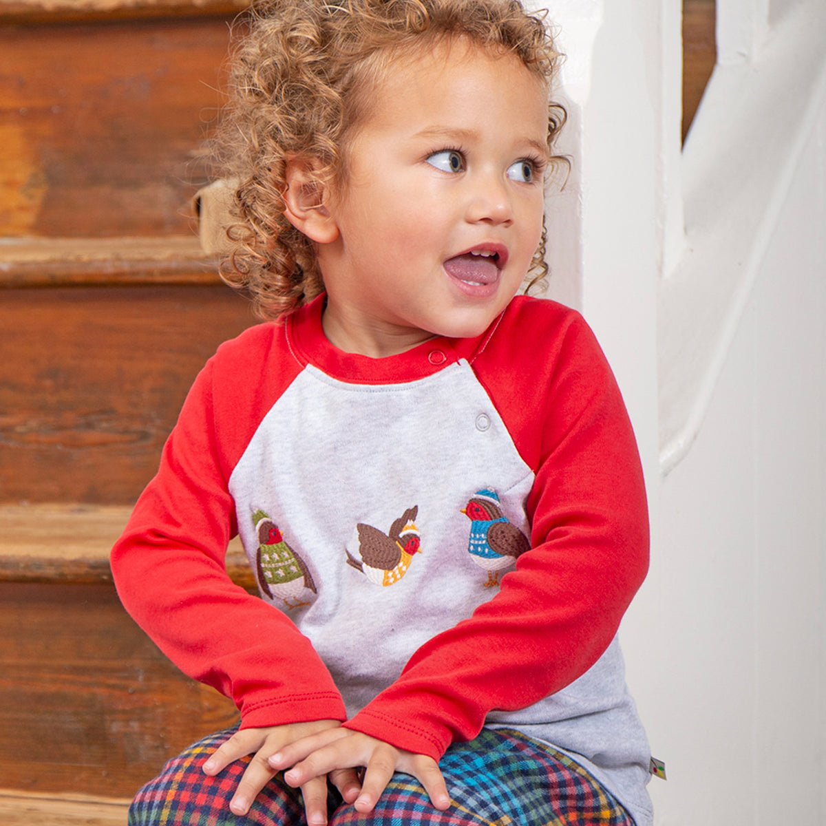 Organic Cotton Tino, Red - Vancouver's Best Baby & Kids Store