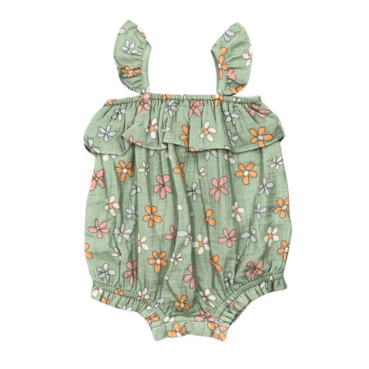 Cotton Gauze Bubble Romper - Baby Girl | babysprouts