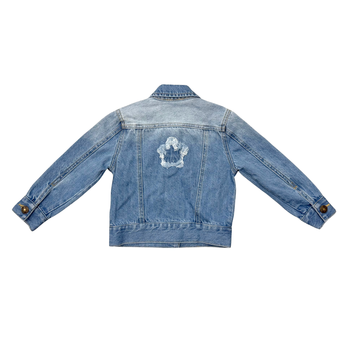 Denim Jacket - Mid Blue Wash