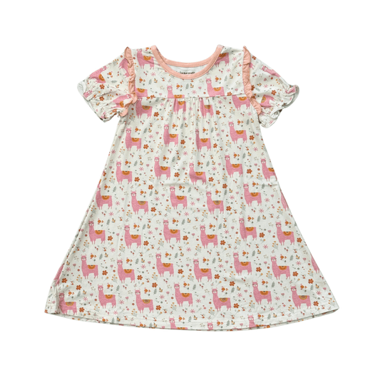 Girls Bamboo Viscose Nightgown | babysprouts