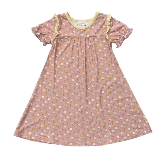 Girls Bamboo Viscose Nightgown - Soft Kids Sleepwear | babysprouts