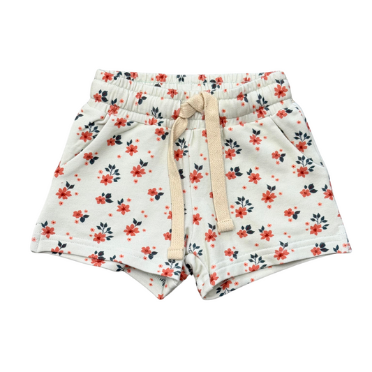 Cotton & Bamboo Shorts - Red