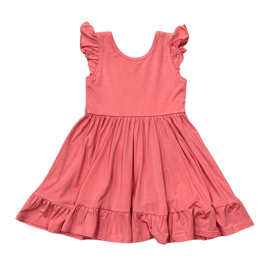 Girls Bamboo Viscose Sleeveless Twirl Dress - Kids Dress | babysprouts