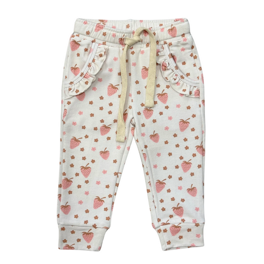 Girls Bamboo Terry Joggers - Comfortable Kids Pants | babysprouts