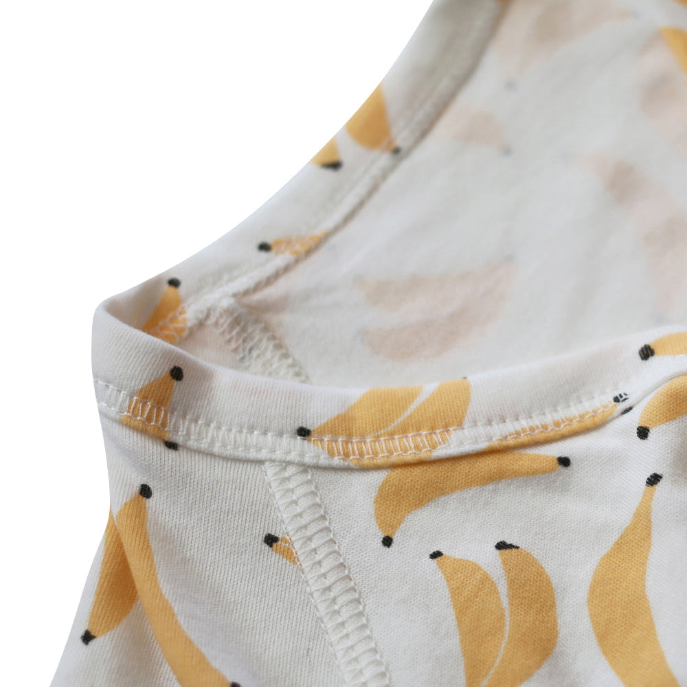 Kimono onesie- banana print*