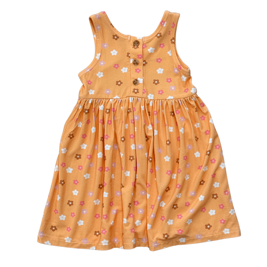 Bamboo Viscose Henley Tank Dress - Girls' Prints | babysprouts