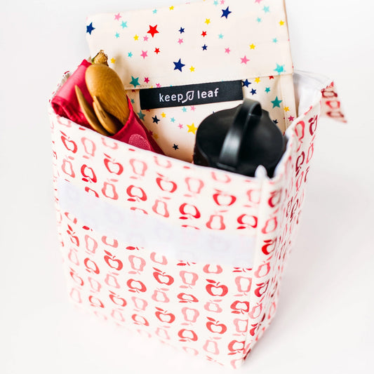 Keep Leaf organic Lunch bag- planes