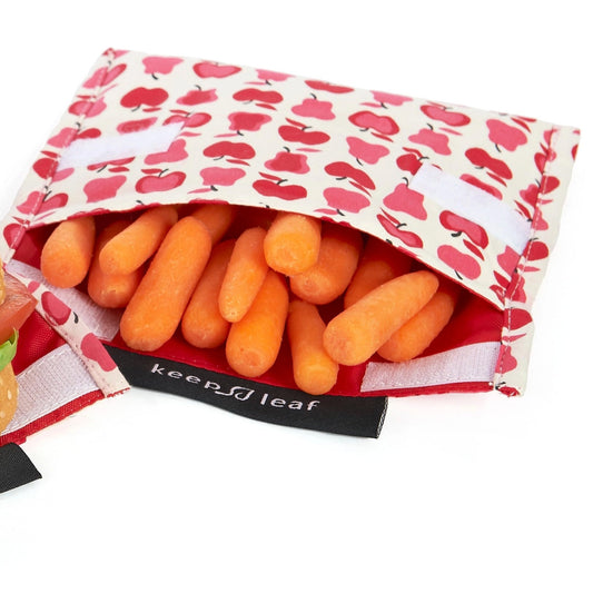 Keep Leaf organic Reusable food baggie medium- robot