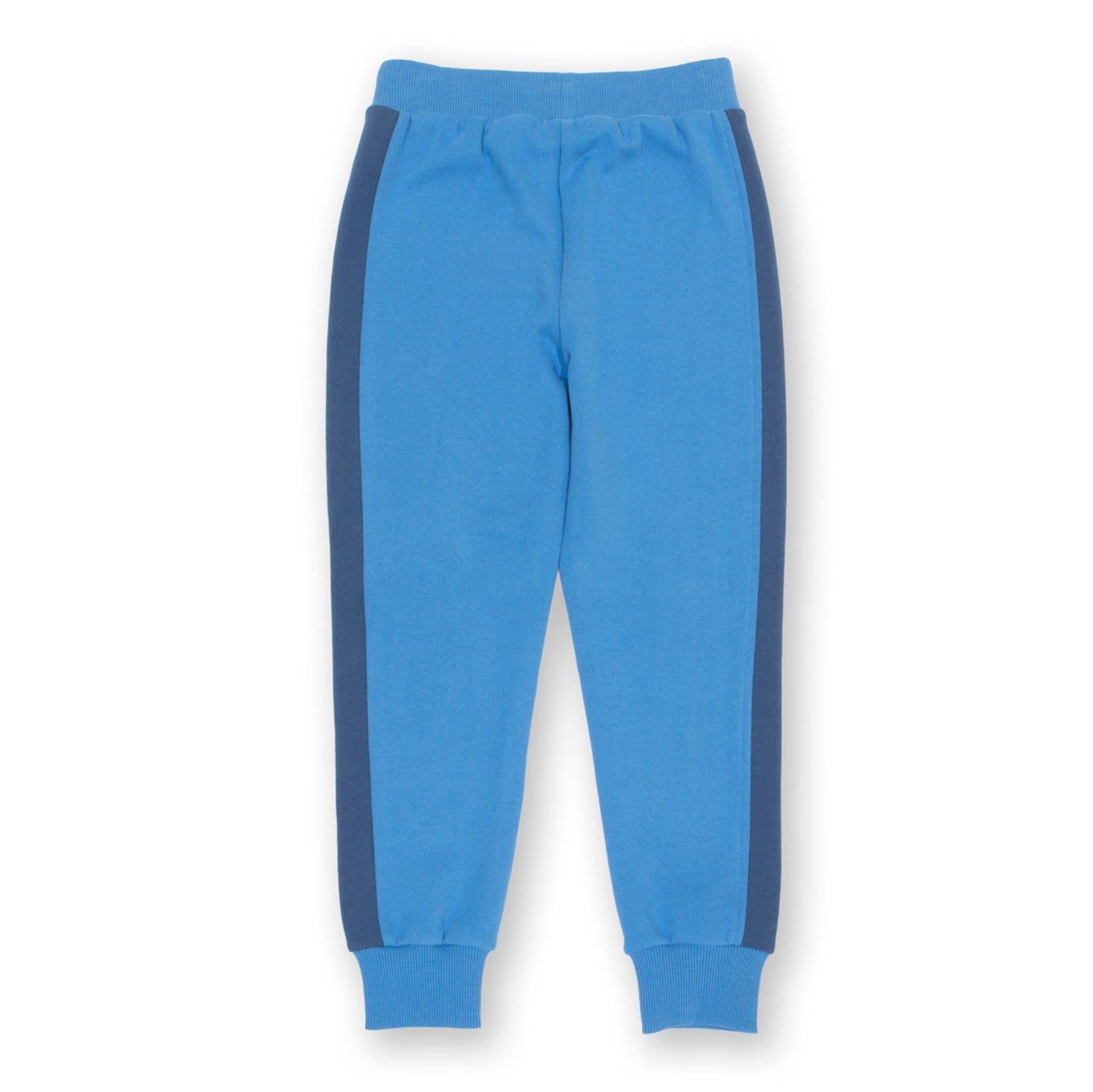 Kite Clothing Organic Boys' Side Stripe Joggers- Cornflower Blue
