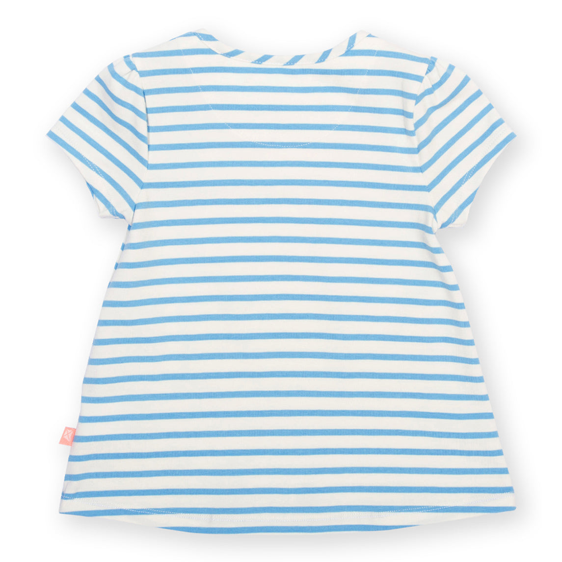 Organic Cotton Guinea Pig Appliqué Short Sleeve Girls Tunic | Kite Clothing