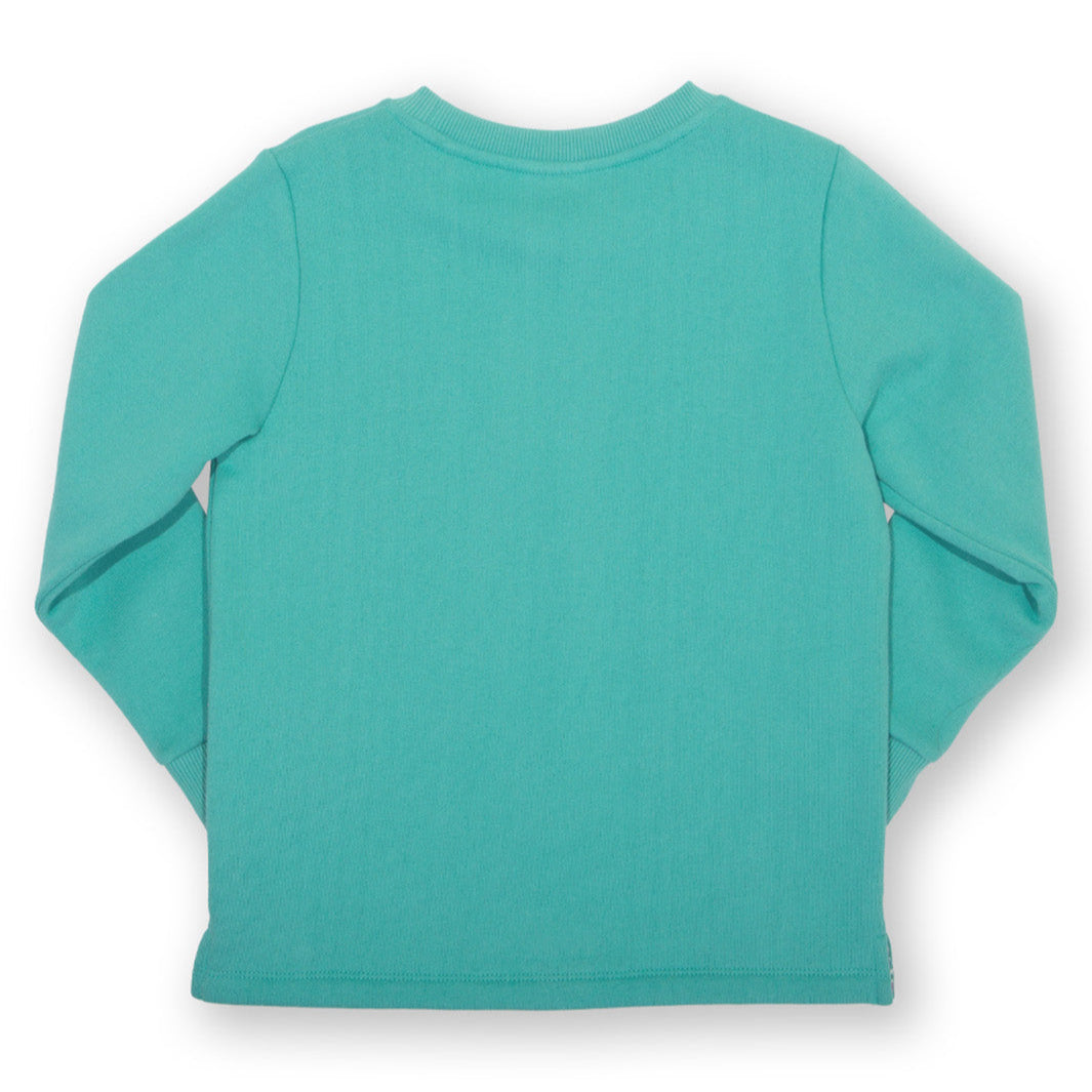 Kite Clothing Organic Girls' Sweatshirt- Merhorse Appliqué