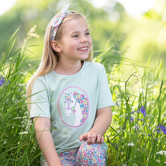 Organic Cotton Short Sleeve T-Shirt Pony Appliqué | Kite Clothing