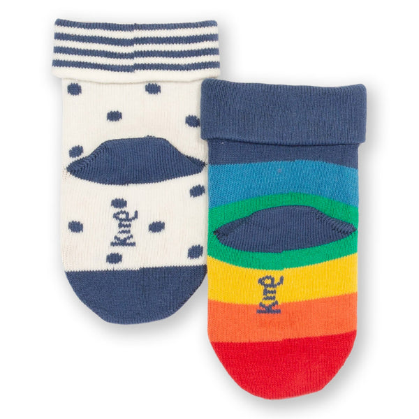 Kite organic Rainbow dot socks, bottom