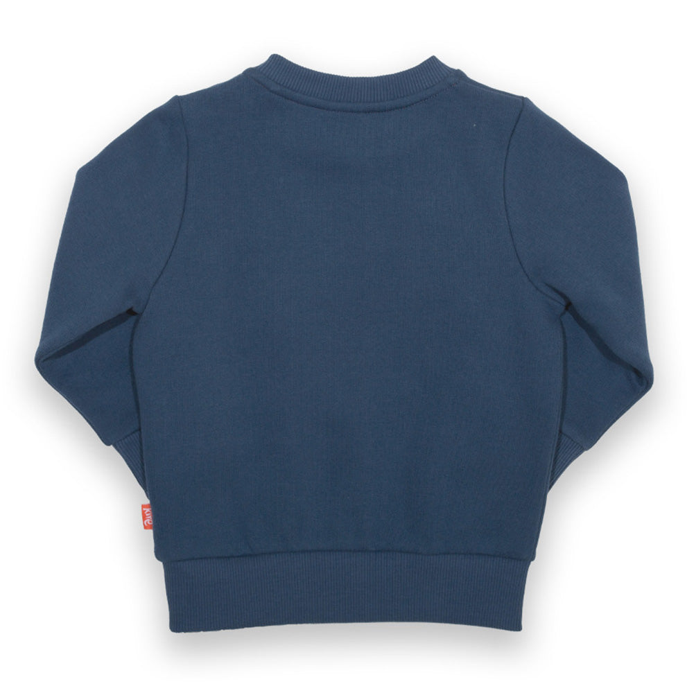 Kite organic Tiger appliqué sweatshirt, back