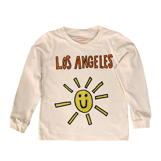Orangeheat Organic Short/Long-Sleeved Kids' T-Shirt- Los Angeles Sun