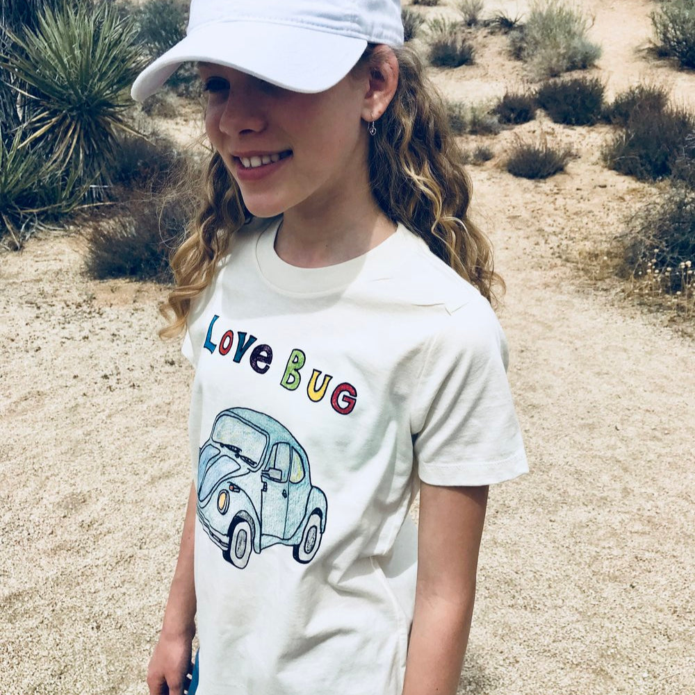 Orangeheat Organic Short/Long-Sleeved Kids' T-Shirt- Love Bug