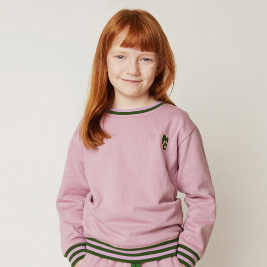Mon Coeur Organic Cotton Sweatshirt - MC Purple