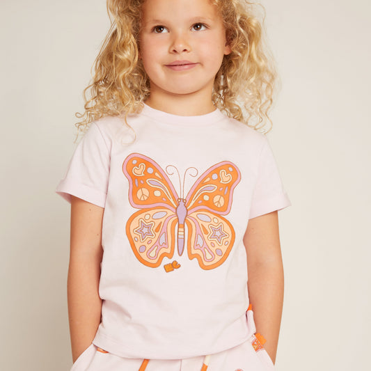 Organic Cotton T-Shirt - Butterfly