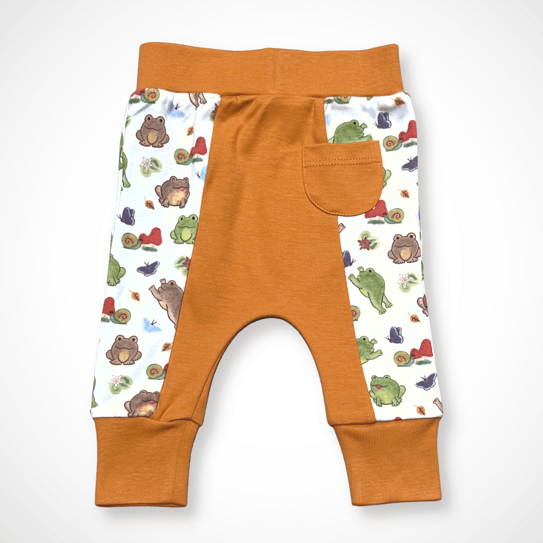 Kolorful Organic Pima Cotton Babies' Long-Sleeved Bodysuit & Pants Set- Meadow