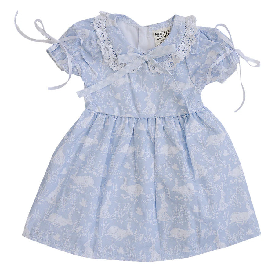 Blue Bunny Dress 3-6