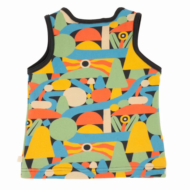 Peace House Studio Organic Baby Tank Top- Prints by Wyatt Hersey