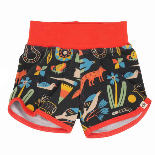 Peace House Studio Organic Toddler Shorts- Prints by Wyatt Hersey