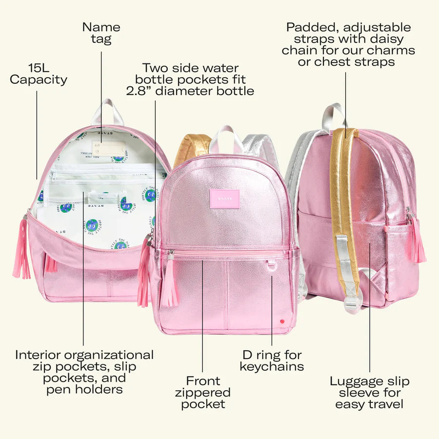 State Bags Kane Kids Backpack- Girl Power
