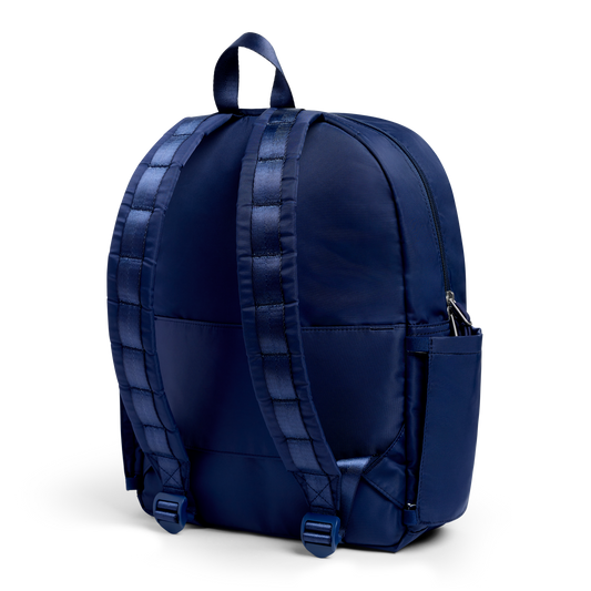 State Bags Kane Kids Backpack- Blue Chevron