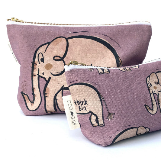 StudioLoco organic Pouch- elephant