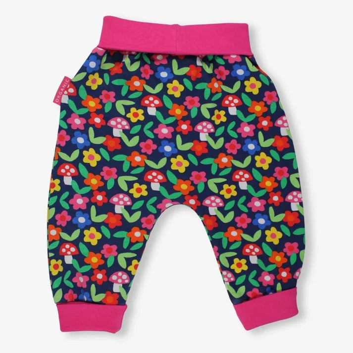 Toby Tiger Organic Cotton Pants - Floral Print