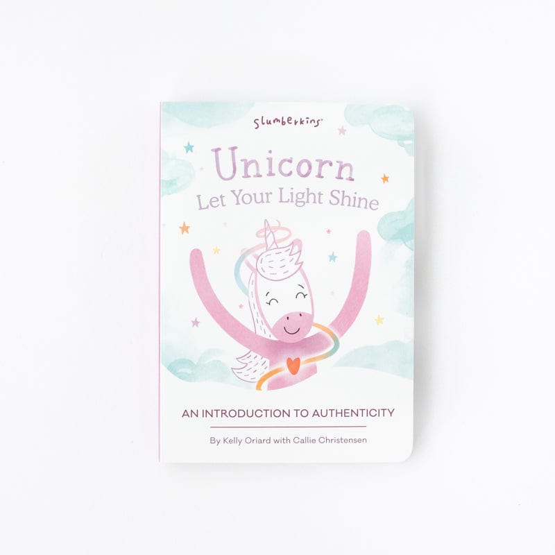 Unicorn Plush Toy & Authenticity Books Set