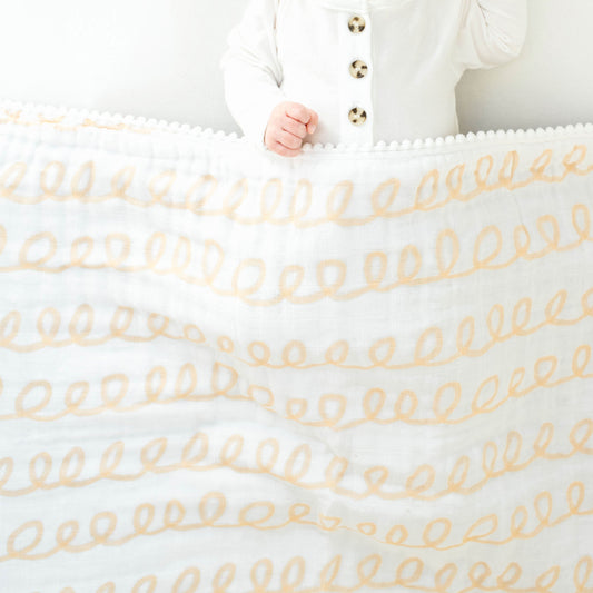 Fawn & Foster Organic Muslin gauze quilt- haven