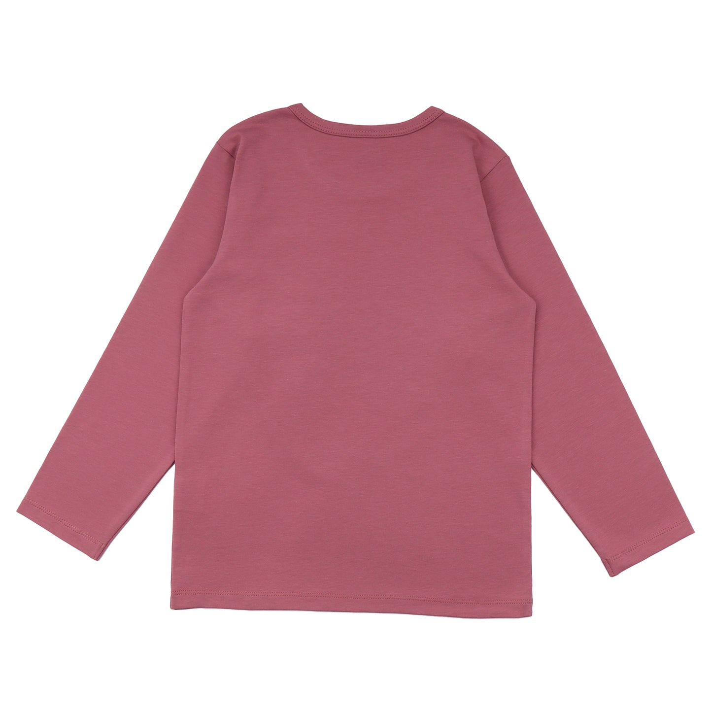 Walkiddy organic Long sleeve shirt- cheerful flowers, back