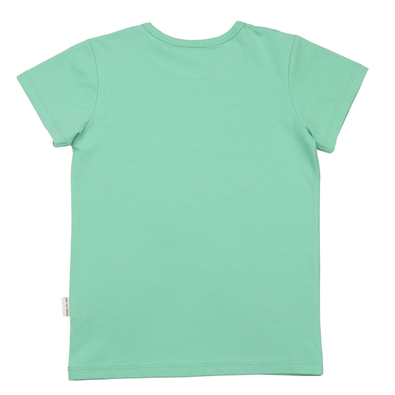 Walkiddy organic Short sleeve shirt- running dinosaurs, back