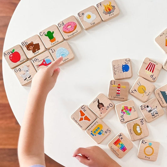 Bannor Toys Alphabet Learning Tiles