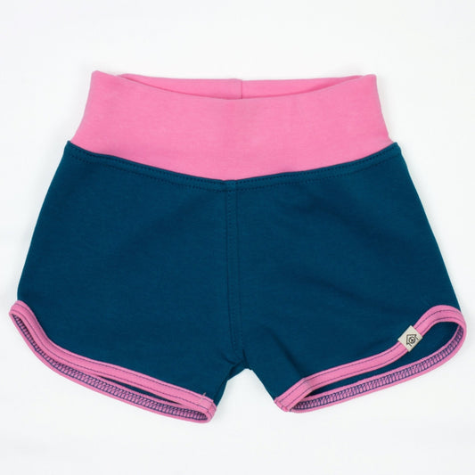 Peace House Studio Organic Gym shorts- baby, various colors*