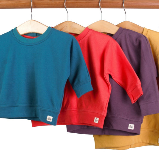 Peace House Studio Organic Simple sweatshirt- baby*